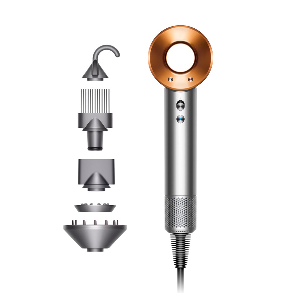 Dyson Supersonic Hd07 Bright Nickel/Bright Copper